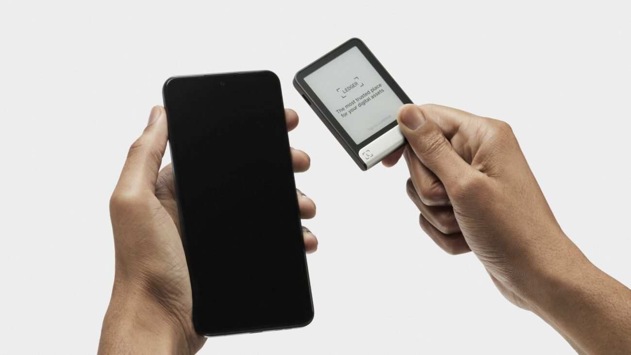 ledger flex black crypto wallet